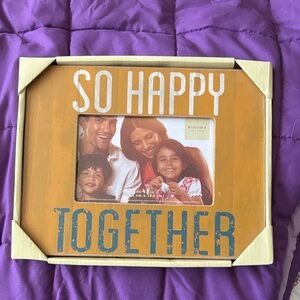 Sonoma Cheerful Yellow and Blue Photo Frame